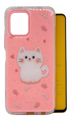 Funda Para Vivo Y15s / Y01 Con Cristal Templado