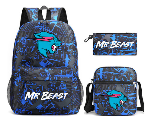 Mrbrast Bolso De Hombro Mochila Escolar Set De 3