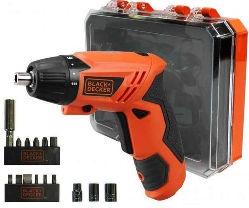 Atornillador Inalambrico Black & Decker Kc4815k Y Set Puntas