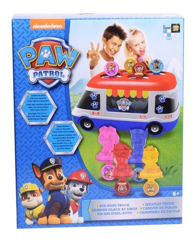 Paw Patrol Camion Fabrica De Helados De Palitos Original 