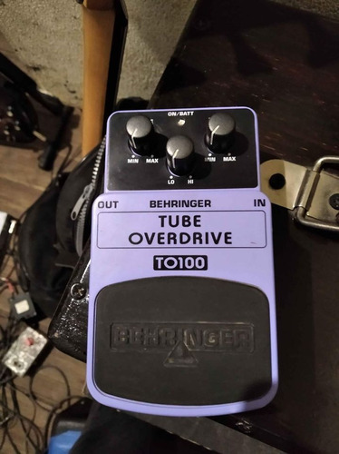 Behringer To100 Tube Overdrive (tube Screamer)