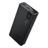 Power Bank Cargador Portatil De 30000 Mah Pantalla Lcd Carga