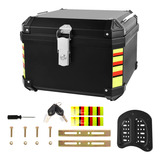 Caja Moto Para Casco Top Case Maletero Aluminio 48l Con Base