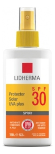 Protector Solar Uva Plus Spf 30 - Spray - Lidherma