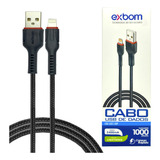 Cabo Usb iPhone Carregador Reforçado 20w iPad iPod 1 Metro