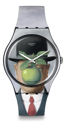 Reloj De Cuarzo Swatch New Gent Le Fils De Lhomme De Rene Ma