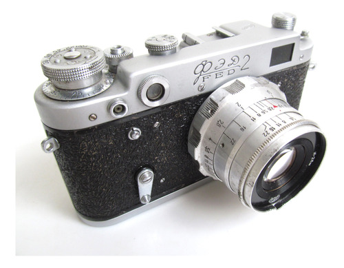 Cámara Análoga 35mm Fed 2 Copia De Leica Soviética Urss