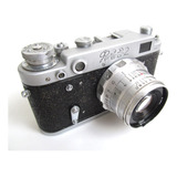 Cámara Análoga 35mm Fed 2 Copia De Leica Soviética Urss