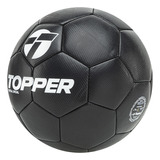 Pelota De Futsal Topper Retro 2 Negra Solo Deportes