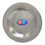 Plato Hondo Guadix 22 Cm  Acero Inox 