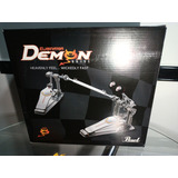 Pedal Duplo Pearl Demon Drive P-3002d Com Case Na Caixa