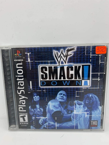 Wwf Smackdown/ Playstation 1/ Juego Ps1/ Wwf/ Portada Custom