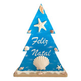 Decoração De Natal Casa De Praia Dupla Face