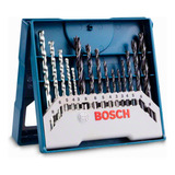 Kit X-line Bosch 15 Brocas Para Perfurar