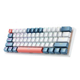 Teclado Gamer Machenike K500-b61 Qwerty 60% Switch Red Rgb