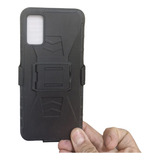 Funda Uso Rudo Clip Para Zte Blade A71 A7030 Incluye 2 Micas