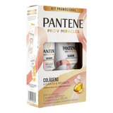 Shampoo E Condicionador Pantene Colágeno Pro-v 300ml + 150ml