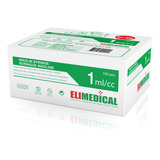 Elimedical Jeringa Veterinaria 40iu 1 Ml 28g X 1/2  100