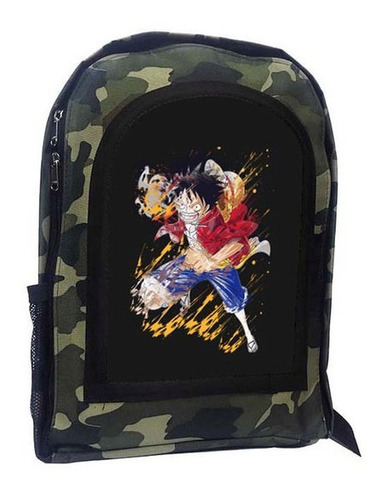 Mochila Camuflada One Piece A19