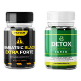 Kit Lipo Black Extra Forte + Detox Seca Barriga Turbo
