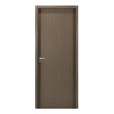 Kit Porta De Madeira Lisa 215x94cm Com Batente De Mdf Ultra