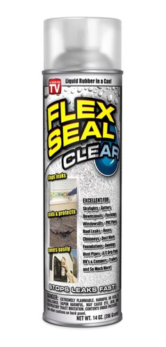Flex Seal Sellador Liquido 396gr Transparente De Import 14oz