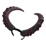 Diadema De Cosplay Con Cuernos De Diablo Y Demonio, Disfraz