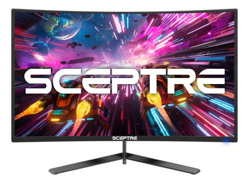 Sceptre Monitor Curvo Para Juegos De 24 Pulgadas P Hasta 16.