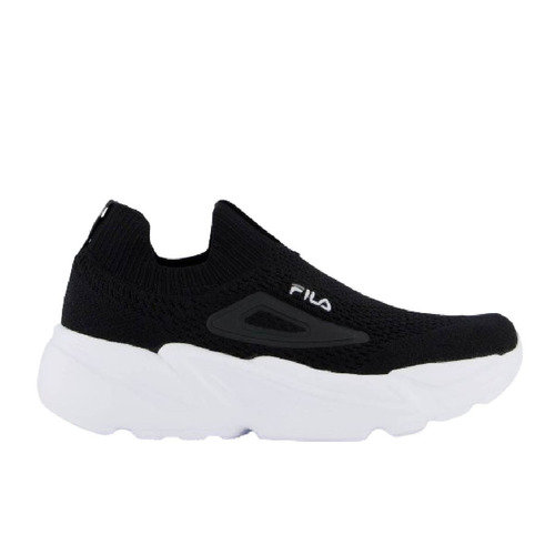 Zapatillas Fila Calzini Color Negro/blanco - Adulto 41 Ar