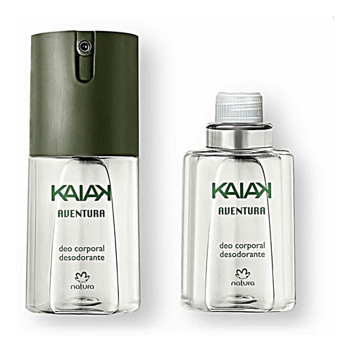 Natura Deo Corporal Kaiak Aventura 100ml + Refil 100ml