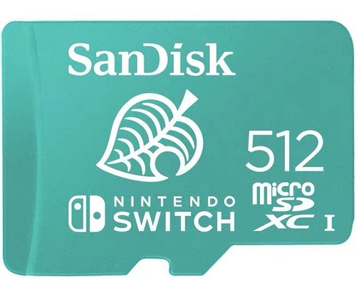 Memoria Micro Sd 512 Gb Para Nintendo Switch 4k 100 Mb / S