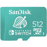 Memoria Micro Sd 512 Gb Para Nintendo Switch 4k 100 Mb / S