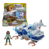 Jurassic World Air Tracker Kayla Plane Hml45 - Mattel