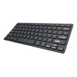 Teclado P/computador Alámbrico Slim Tipo Mac K1000 Negro