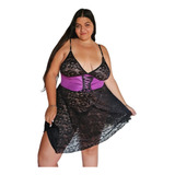 Camisolin Corset Sexy Con Encaje Y Detalles En Violeta