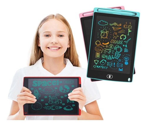 Tablet Lousa Mágica Educativo Tela Lcd Escrever E Desenhar 