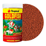 Alimento Goldfish Colour Pellet Tropical 36g (bolitas)