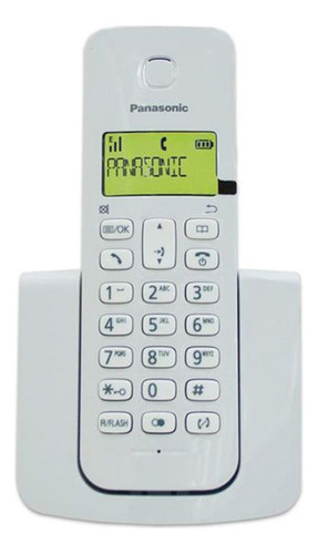 Teléfono Panasonic  Kx-tgb110lbw Inalámbrico - Color Blanco