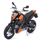 Moto De Colección Nueva Ktm Duke 690  Escala 1:12 Maisto