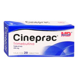 Trimebutina 200 Mg Cineprac Caja Con 20 Tabletas