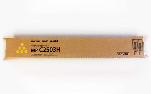 Toner Original Ricoh Mpc2003 Mpc2004 Mpc2503 Color Amarillo