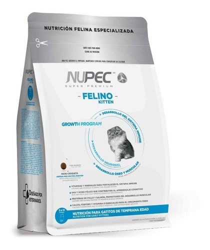 Nupec Felino Kitten Para Gato De Temprana Edad Bolsa 1.5kg