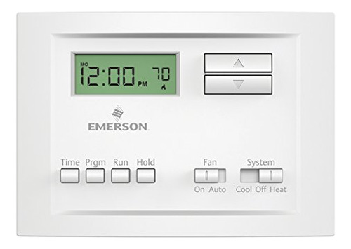 Termostato Programable Emerson P150 De Una Sola Etapa Para 5