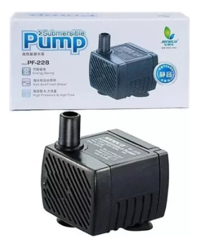 Mini Bomba Agua Para Fuente Bebedero Gato Perro 220 L/h Pf-2