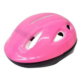 Casco Proteccion Infantil Niños Bicicleta Skate Rollers 317 Color Rosa Talle Único