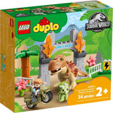 Lego Fuga T Rex Y Triceratops 10939 36pzas