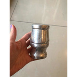 Mate De Acero Y Madera (c1) Yerba Mate Listo