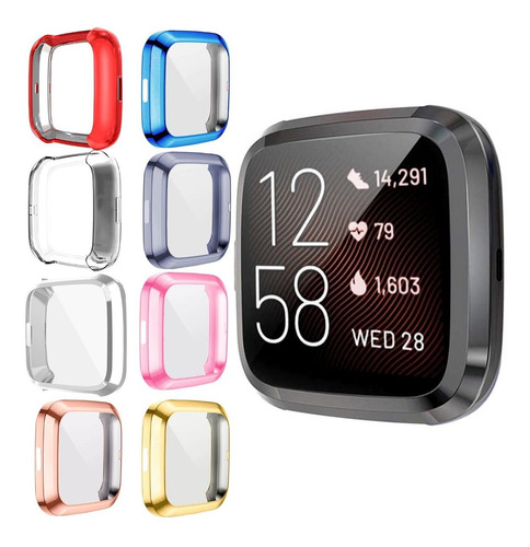 Case De Tpu Brillante Premium Para Fitbit Versa 2 