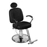 Cadeira Barbearia Salão Reclinável Firenze Marri Base Cromad