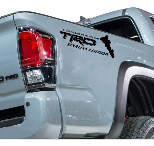 Sticker Calcomanía Toyota Tacoma Trd Estados Edition